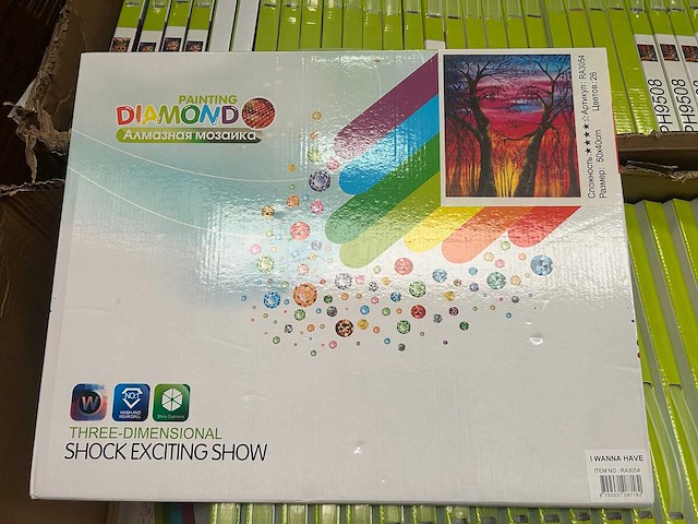 I-wannahave diamond painting inclusief tools 40x50 cm (51x) - afbeelding 1 van  4