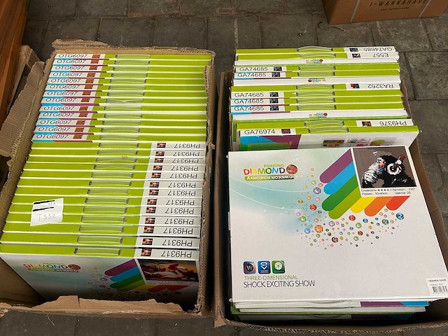 I-wannahave diamond painting inclusief tools 40x50 cm (56x) - afbeelding 1 van  7