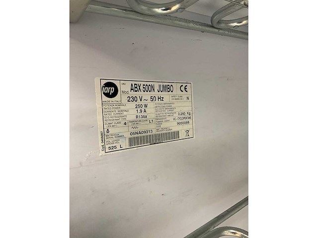 Iarp abx 500 n jumbo mobiele vrieskast - afbeelding 8 van  9