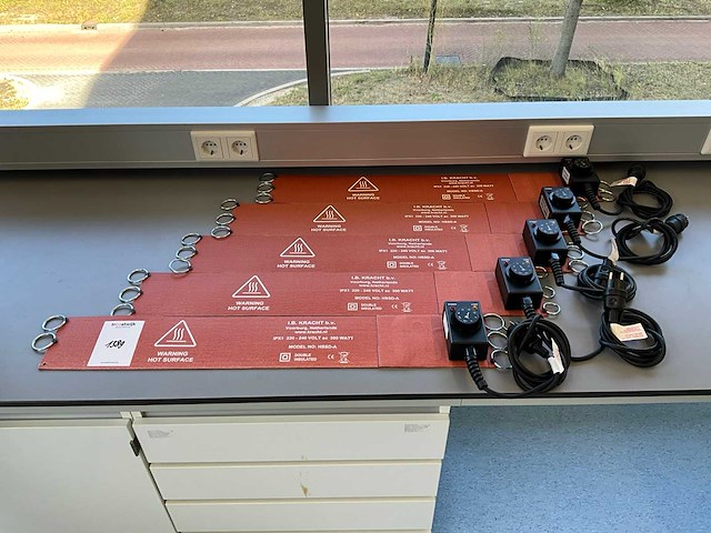I.b. kracht hssd-a siliconen verwarmingsmat (5x) - afbeelding 1 van  4