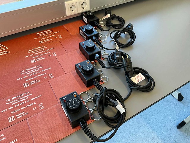 I.b. kracht hssd-a siliconen verwarmingsmat (5x) - afbeelding 3 van  4