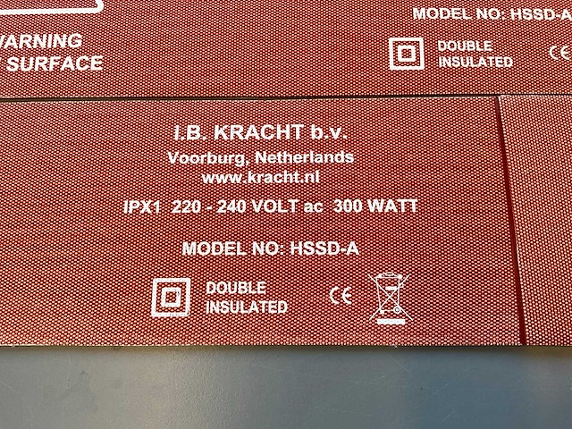 I.b. kracht hssd-a siliconen verwarmingsmat (5x) - afbeelding 4 van  4
