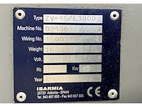 Ibarmia - 2003 - zv 45 l3000 - verticale machinecentra - afbeelding 16 van  23