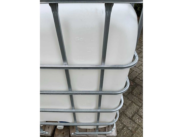 Ibc 1000 liter (leeg) - afbeelding 1 van  1