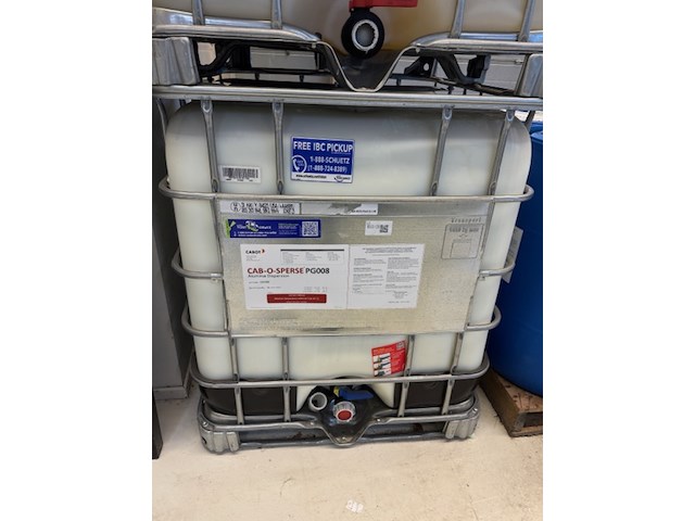 Ibc bindmiddel / dispersie cab-o-sperse, pg008, alumina dispersion - afbeelding 1 van  2