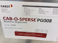 Ibc bindmiddel / dispersie cab-o-sperse, pg008, alumina dispersion - afbeelding 2 van  2
