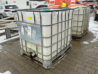 Ibc container / watercontainer / vloeistofcontainer - afbeelding 1 van  3