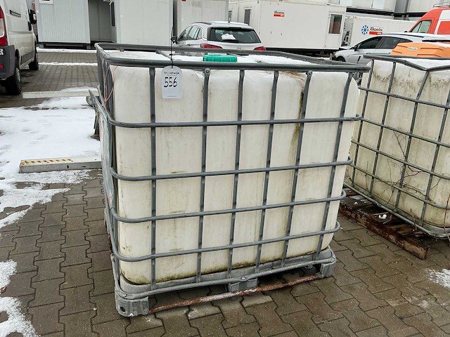 Ibc container / watercontainer / vloeistofcontainer - afbeelding 2 van  3