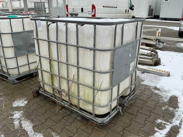 Ibc container / watercontainer / vloeistofcontainer - afbeelding 2 van  5