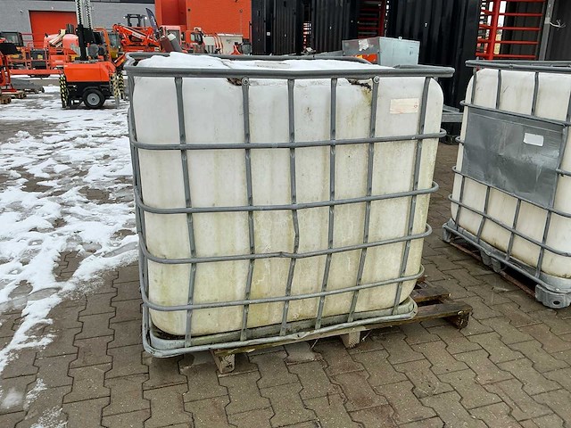 Ibc container / watercontainer / vloeistofcontainer - afbeelding 4 van  5