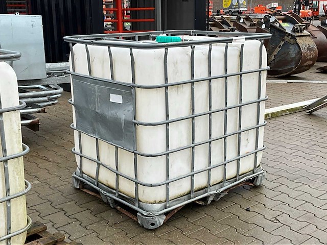 Ibc container / watercontainer / vloeistofcontainer - afbeelding 3 van  7