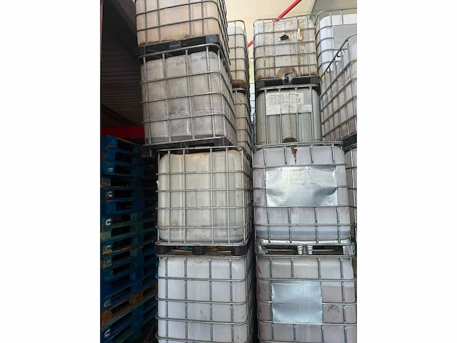 Ibc-containers - 1000 l - container (5x) - afbeelding 3 van  5