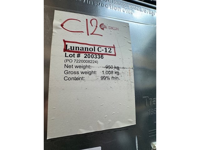 Ibc grondstof dksh, lunanol c-12 - afbeelding 2 van  2