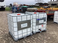 Ibc opslagtank (2x) - afbeelding 1 van  4