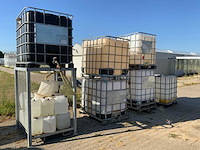 Ibc-tank inclusief afvulplatform (6x) - afbeelding 1 van  8