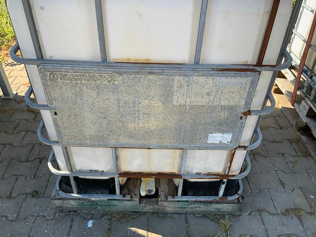 Ibc-tank inclusief afvulplatform (6x) - afbeelding 5 van  8