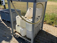Ibc-tank inclusief afvulplatform (6x) - afbeelding 8 van  8