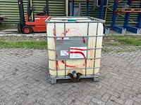 Ibc vat 1000 liter - afbeelding 1 van  9