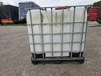 Ibc vat 1000 liter - afbeelding 1 van  6
