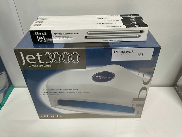 Ibd jet 3000 2-hand uv lamp - afbeelding 1 van  1