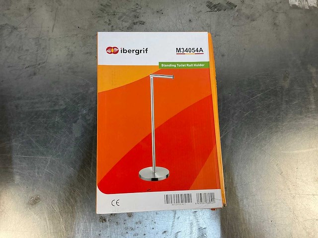 Ibergrif m34054a standing toilet holder (11x) - afbeelding 1 van  5