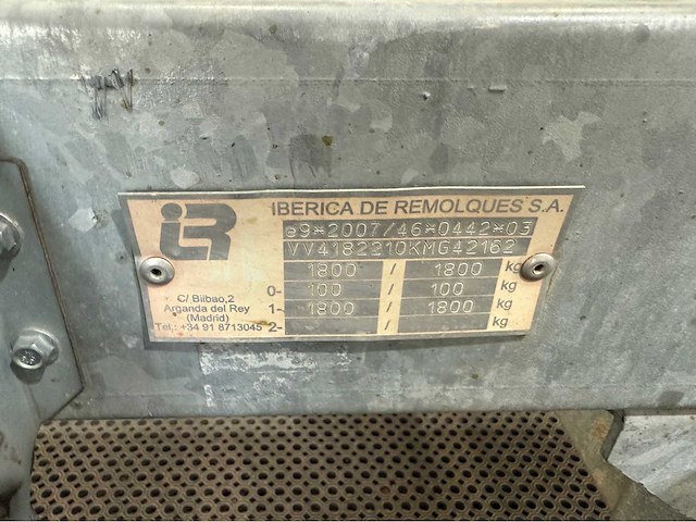 Iberia ib 2 1 e - aanhangwagen - 2019 - afbeelding 4 van  19
