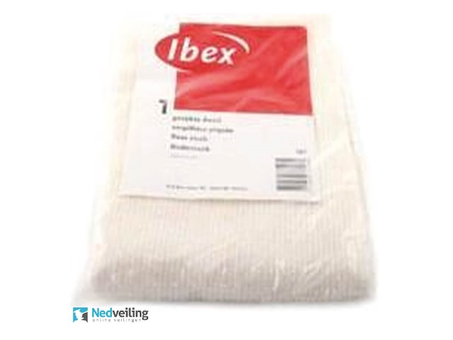 Ibex gestikte dweil 60x60 cm (doos q1) - afbeelding 1 van  3