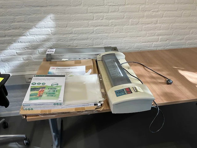 Ibico en fellowes lamineermachine (2x) - afbeelding 1 van  6
