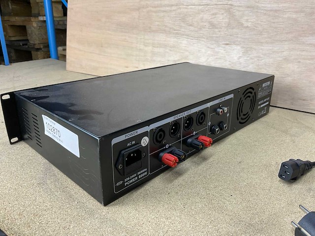 Ibiza amp-600 versterker - afbeelding 5 van  5