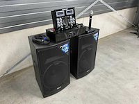 Ibiza amp600 geluidsset - afbeelding 1 van  2