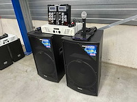 Ibiza amp600 geluidsset - afbeelding 1 van  4