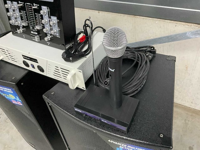 Ibiza amp600 geluidsset - afbeelding 4 van  4
