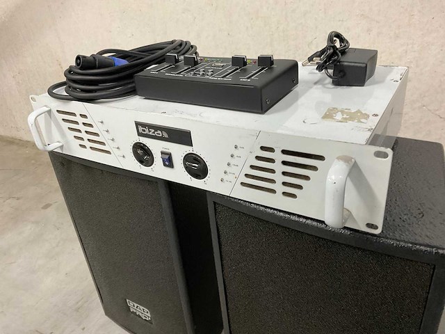 Ibiza amp600 geluidsset - afbeelding 5 van  8