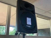 Ibiza sounds speaker met verlichting