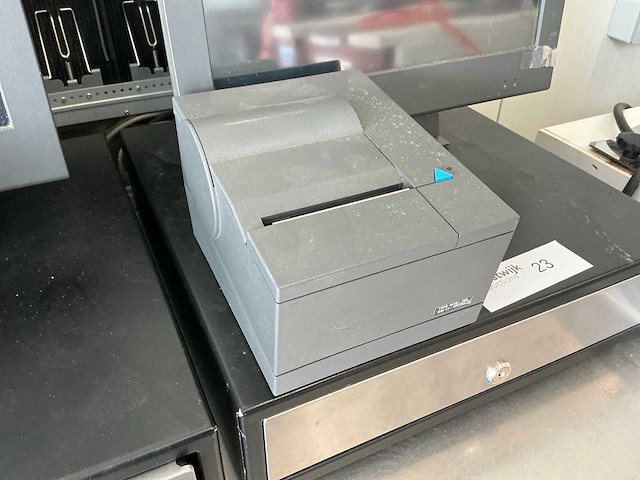 Ibm kassa met lade - afbeelding 2 van  4