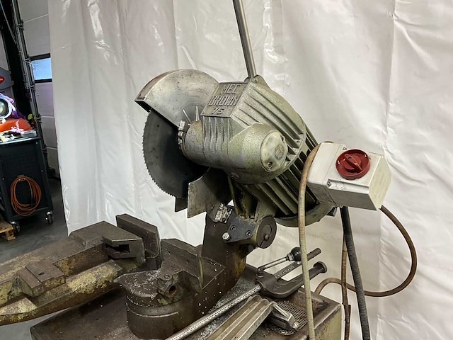 Ibp pedrazzoli mec brown 75 afkortcirkelzaagmachine - afbeelding 7 van  8