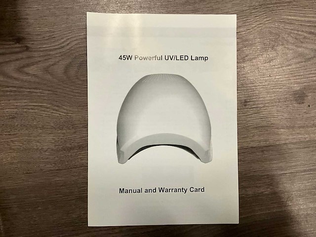 Ibp professional led/uv lamp 45w (3x) - afbeelding 6 van  6