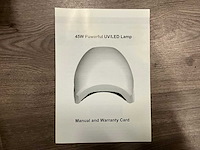 Ibp professional led/uv lamp 45w (3x) - afbeelding 6 van  6