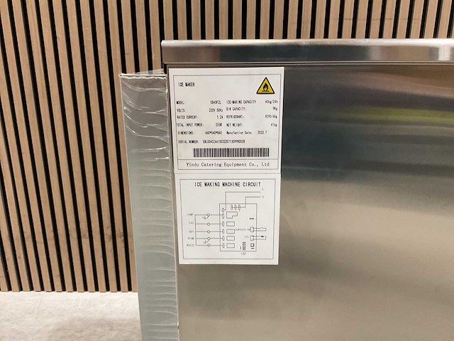 Ice maker xb40fzl ijsblokjesmachine - afbeelding 19 van  47