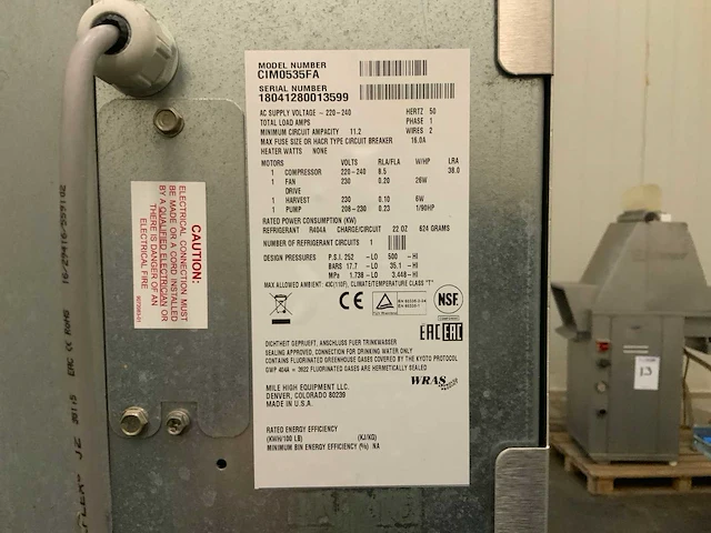 Ice-o-matic cim0535fa ijsblokjesmachine - afbeelding 5 van  5