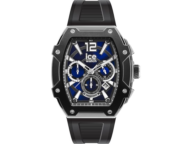 Ice watch ice boliday black blauw zilver 47 mm - afbeelding 1 van  1
