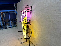 Icecream glas neon - afbeelding 3 van  3