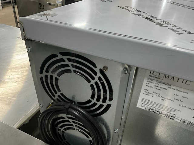 Icematic st31/1 blast chiller - afbeelding 3 van  12