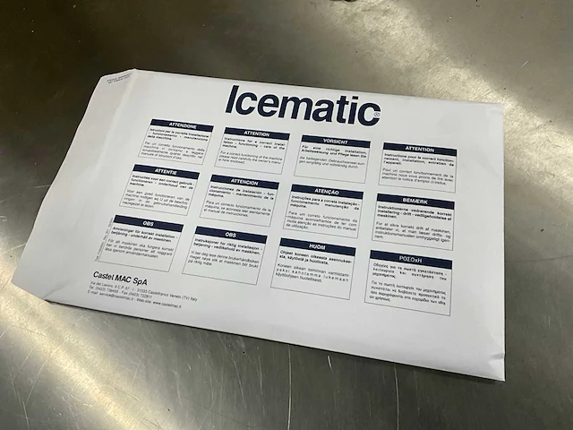 Icematic st31/1 blast chiller - afbeelding 11 van  12