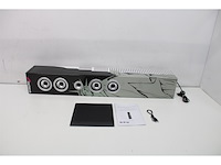 Ices electronics speaker toren met bluetooth zwart/grijs - afbeelding 2 van  3