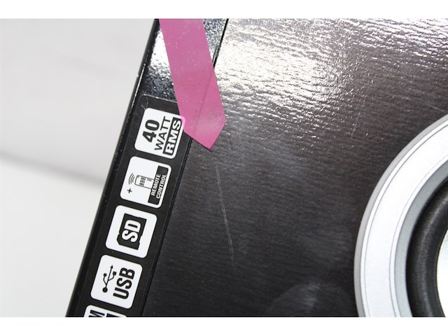 Ices electronics speaker toren met bluetooth zwart/grijs - afbeelding 3 van  3