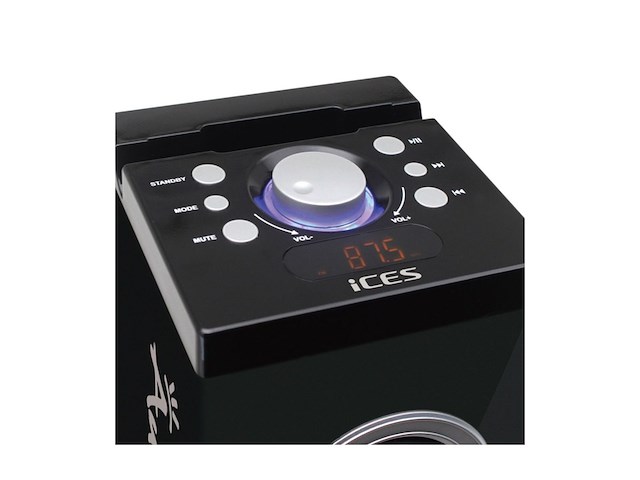 Ices ibt6 bluetooth tower speaker - afbeelding 3 van  5