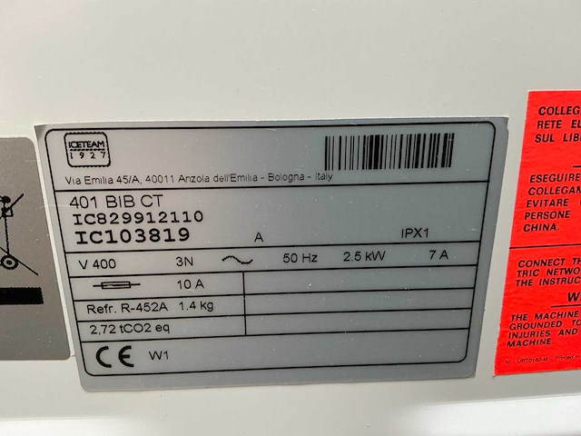 Iceteam 401 bib ct softijsmachine - afbeelding 9 van  9