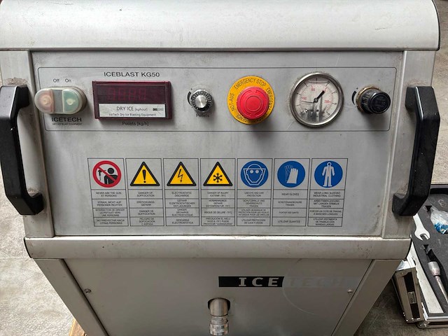 Icetech iceblast kg50 droogijsstraalmachine - afbeelding 2 van  14