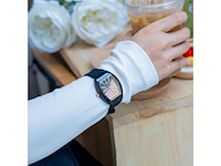 Icewatch ice boliday dome black sunset rg dameshorloge met siliconen band - afbeelding 1 van  3